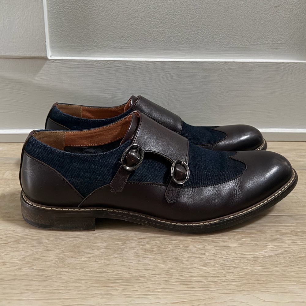 Vintage Foundry Co. Monk Strap Slip On Dress Shoe
